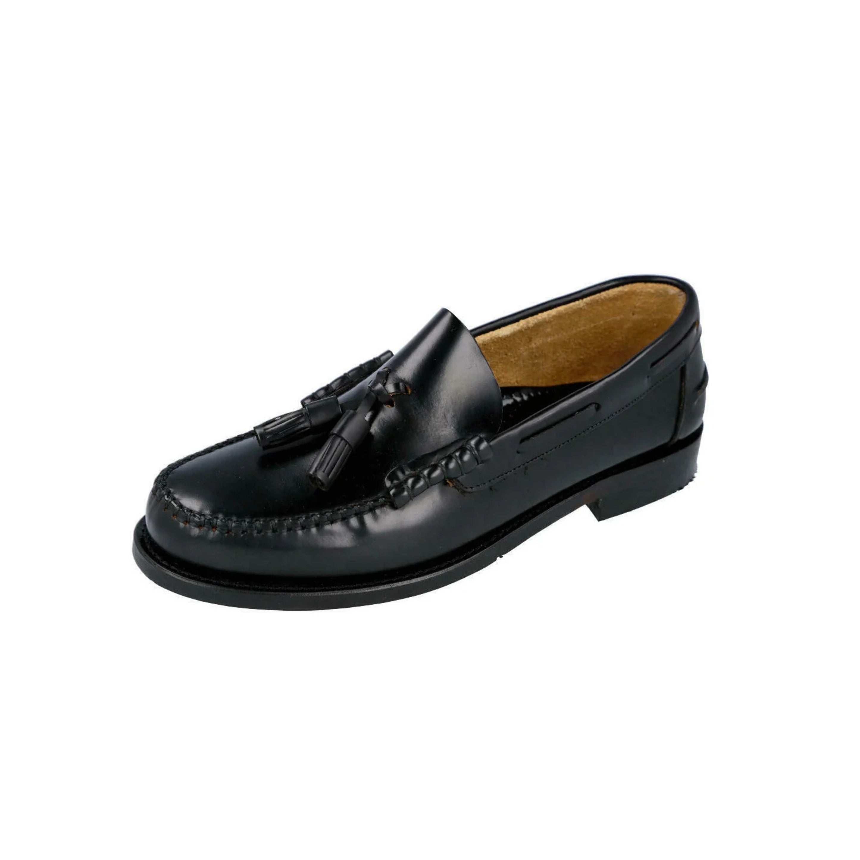 Mocasines borla - negros