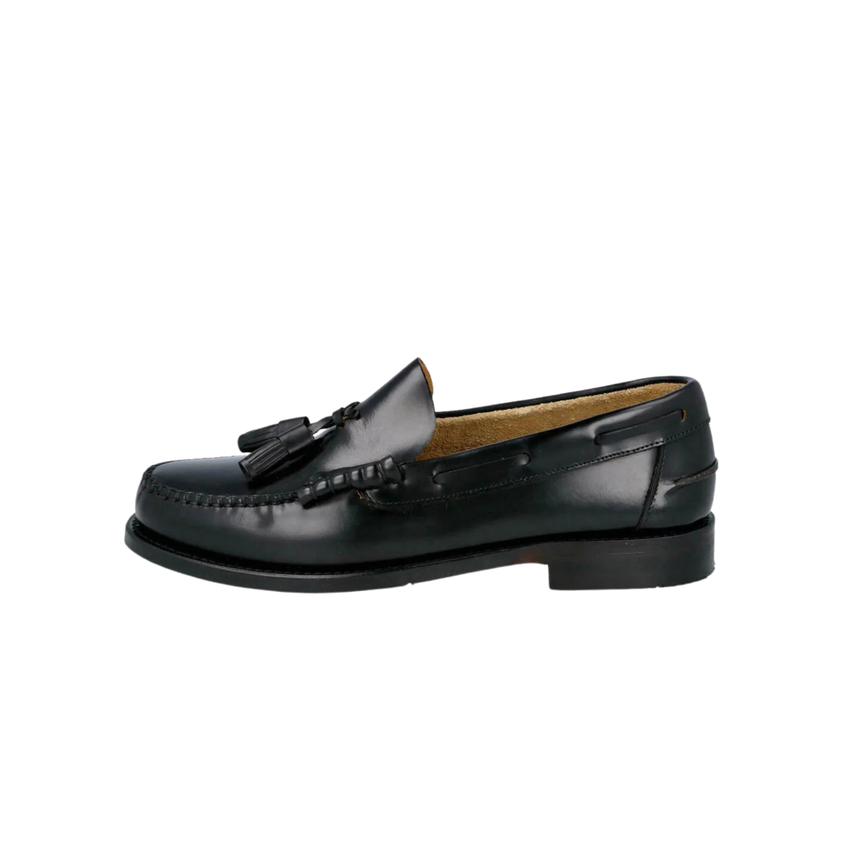 Mocasines borla - negros